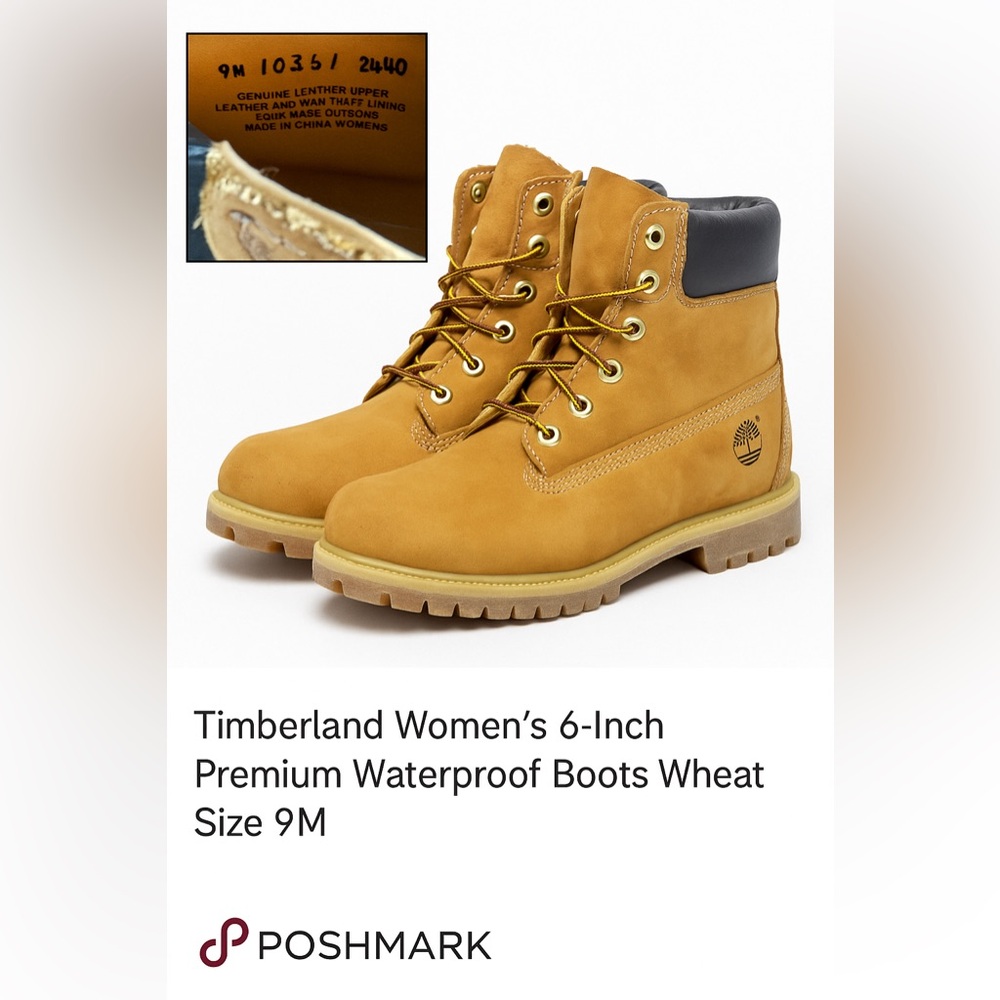 Timberland Women's Wheat Combat Boots